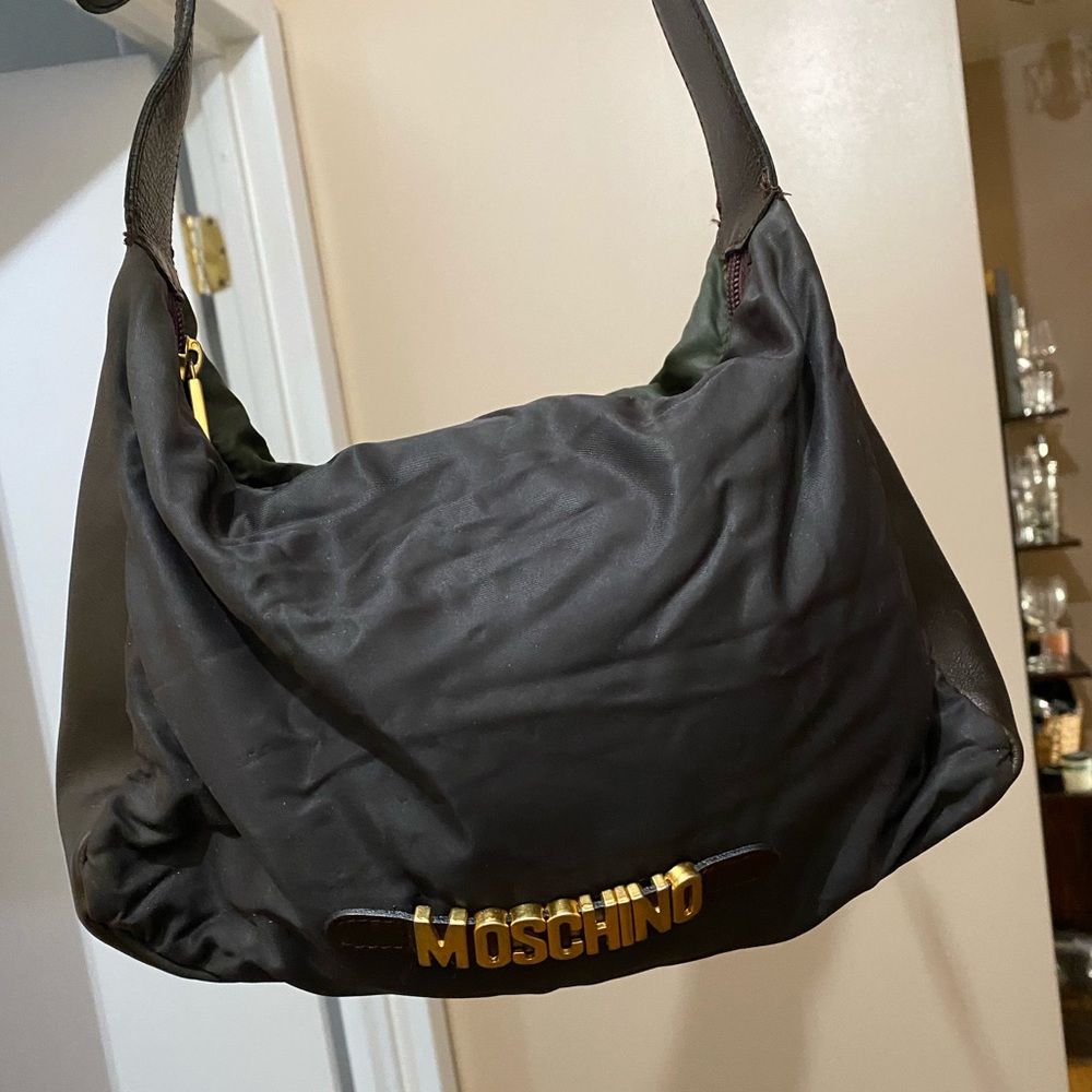 Vintage Moschino Bag (2 tone/gold)